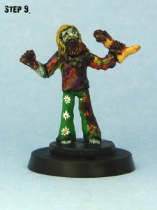 Step 9: Paint the eyes