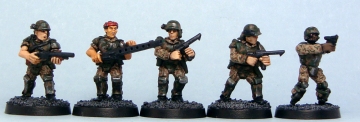 Painted Colonial Marines
