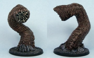 Painted Reaper Bones purple worm