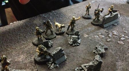 The sixteenth deploys. The dog insisted on being included in the photo