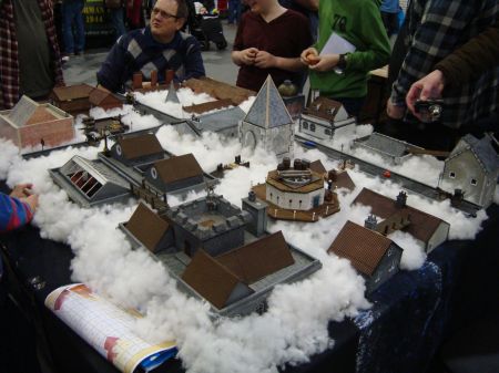 Fog and rooftops, very atmospheric