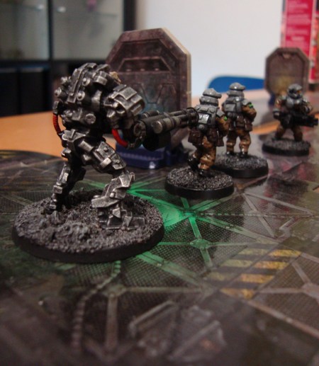 Cyborg Jane makes his entrance