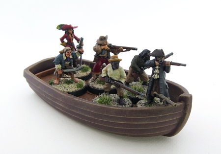 Picture of pirates in boat