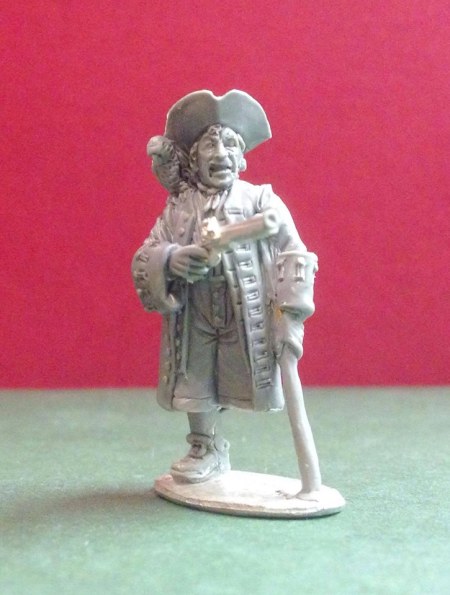 Long John Silver sculpt