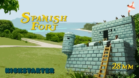 Spanish fort in 28mm