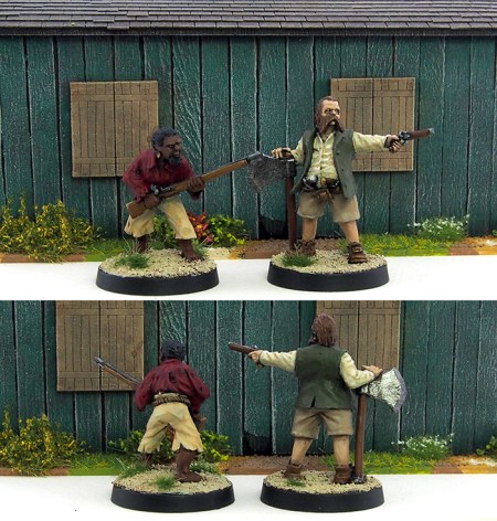 Foundry maroon with Black Scorpion pirate