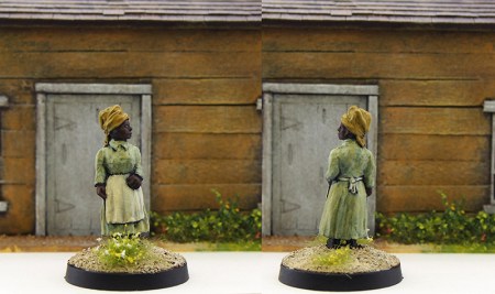 Black Cat Bases African lady